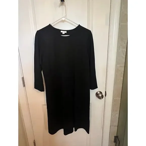 J. Jill | Dresses | Jjill Womens Ponte Knit Tunic Dress Stretch Black S Classic Career 34 Sleeve | Poshmark J. Jill | Dresses | Jjill Womens Ponte Knit Tunic Dress Stretch Black S Classic Career 34 Sleeve | Poshmark